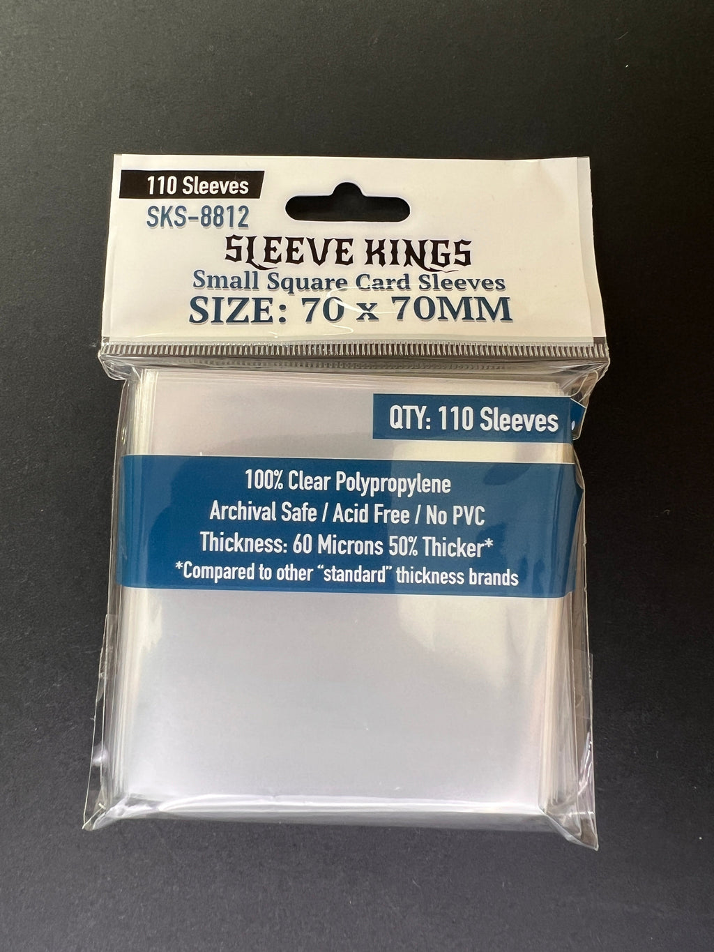 "Tiny Epic Dungeons" (Retail Version) Compatible Sleeve Bundle (8812 X 1 + 8818 X 1)