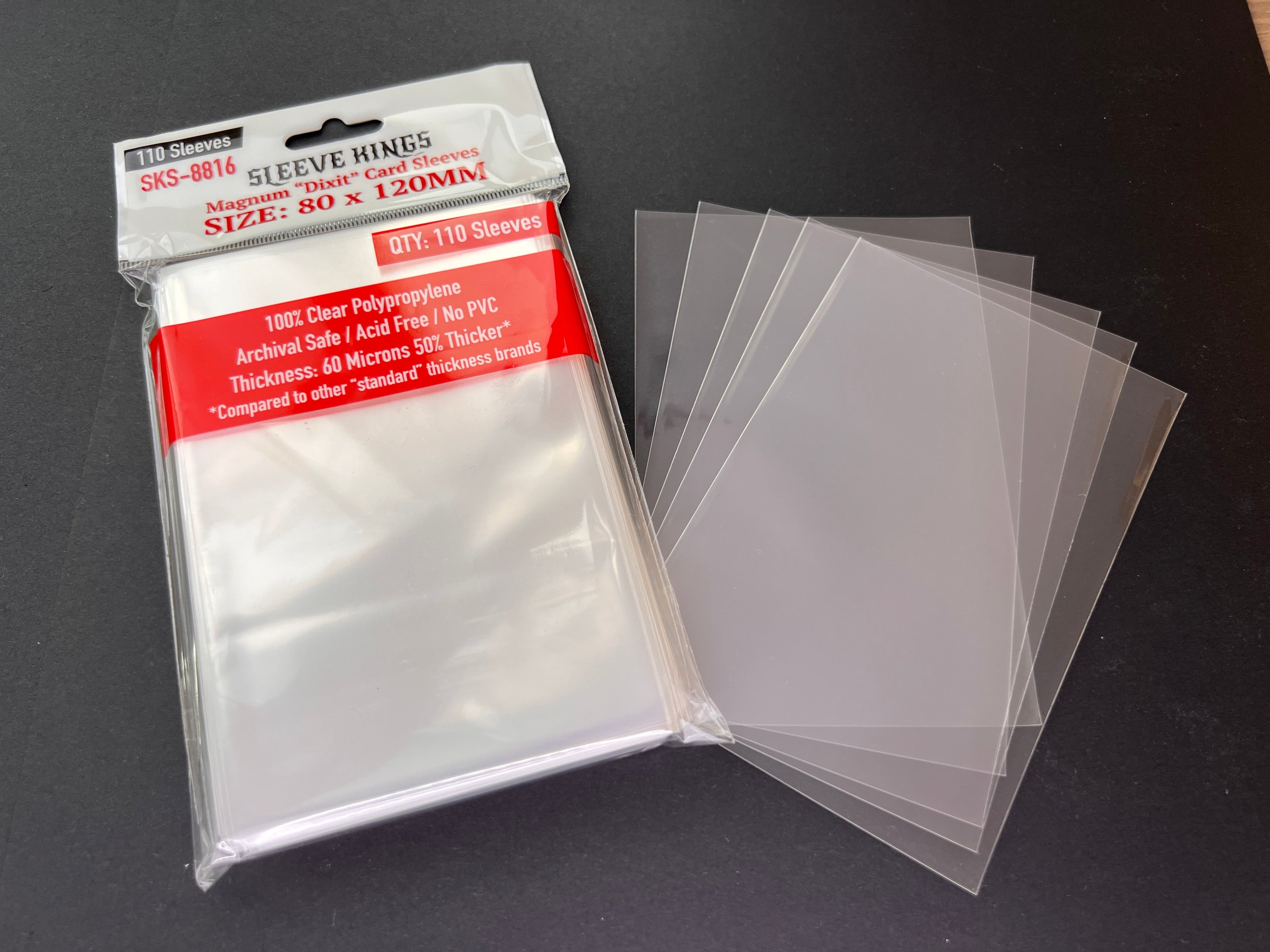 "Euthia: Torment of Resurrection" Compatible Card Sleeve Bundle (8806 X 4 + 8816 X 1)