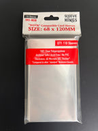 "WOTR" Compatible Sleeves (68x120mm) 110 Pack, 60 Micron, SKS-8830