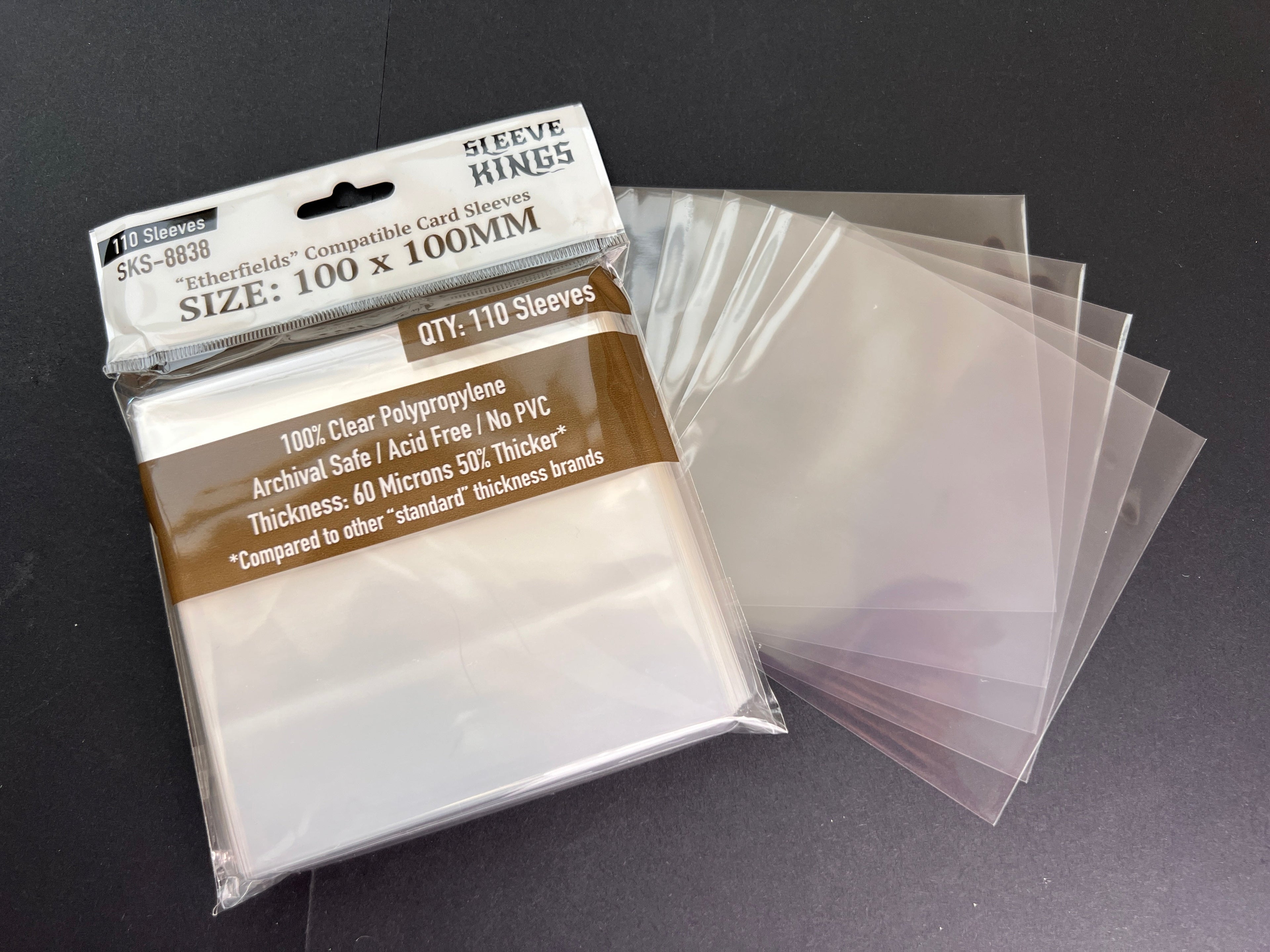 "Gloomhaven + Forgotten Circles + Solo" Compatible Card Sleeve Bundle (8803 X 10 + 8810 X 8 + 8838 X 1)