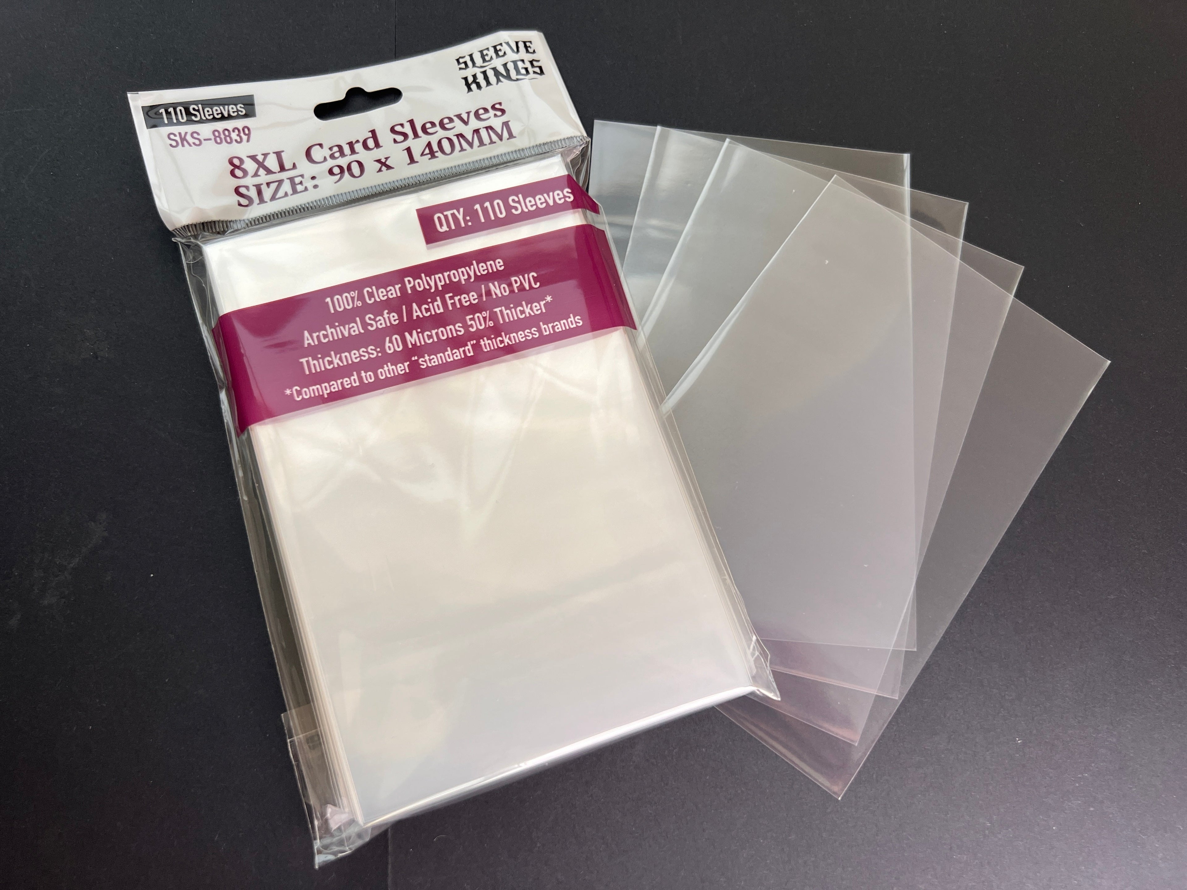 "Millennium Blades" Compatible Sleeve Bundle (8810 X 6 + 8839 X 1)