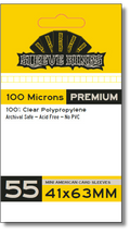 Premium Mini American Card Sleeves (41x63mm) 55 Pack, 100 Micron, SKS-9901
