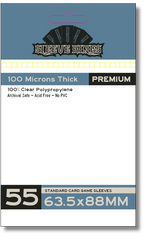 Premium Standard Card Game Sleeves (63.5x88mm) 55 Pack, 100 Micron, SKS-9905