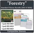 Forestry Compatible Card Sleeve Bundle (8803 x1, 8810 x 1, 8823 x 1)