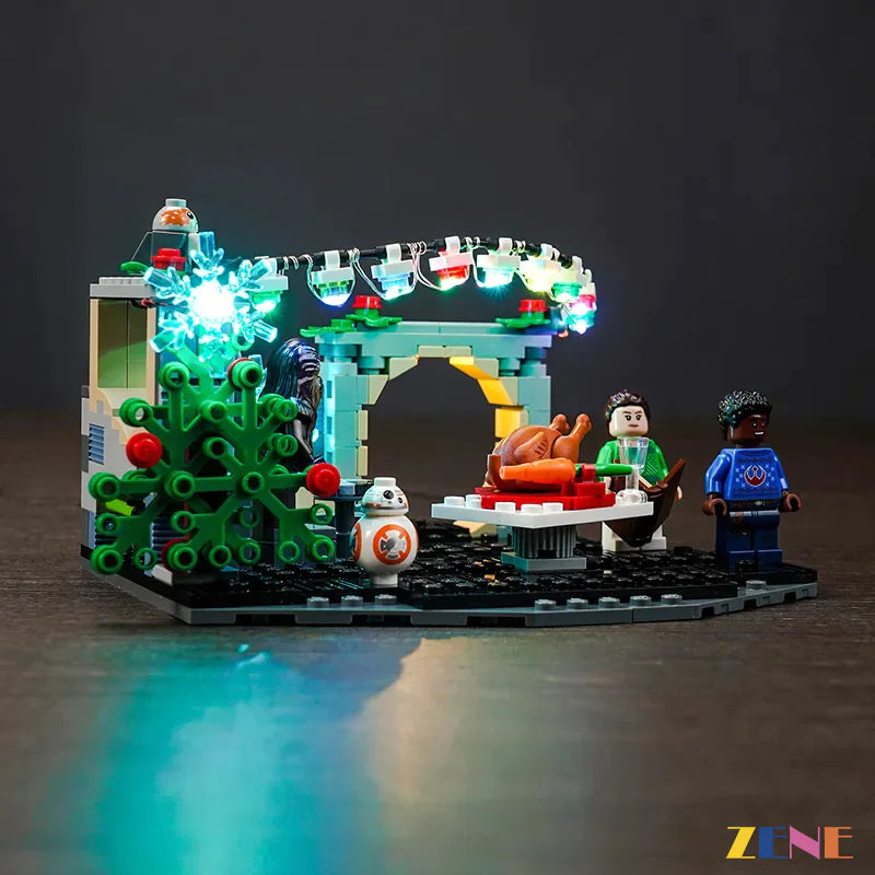 Light Kit for LEGO Millennium Falcon Holiday Diorama #40658