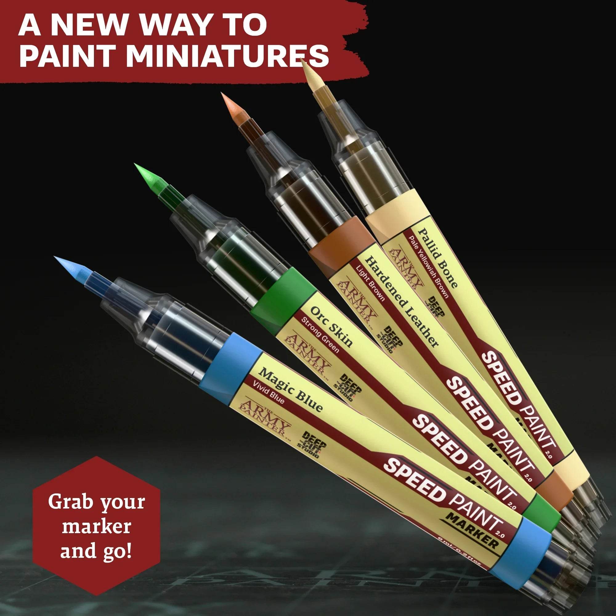 Army Painter Speedpaint: Marker Starter Set - 