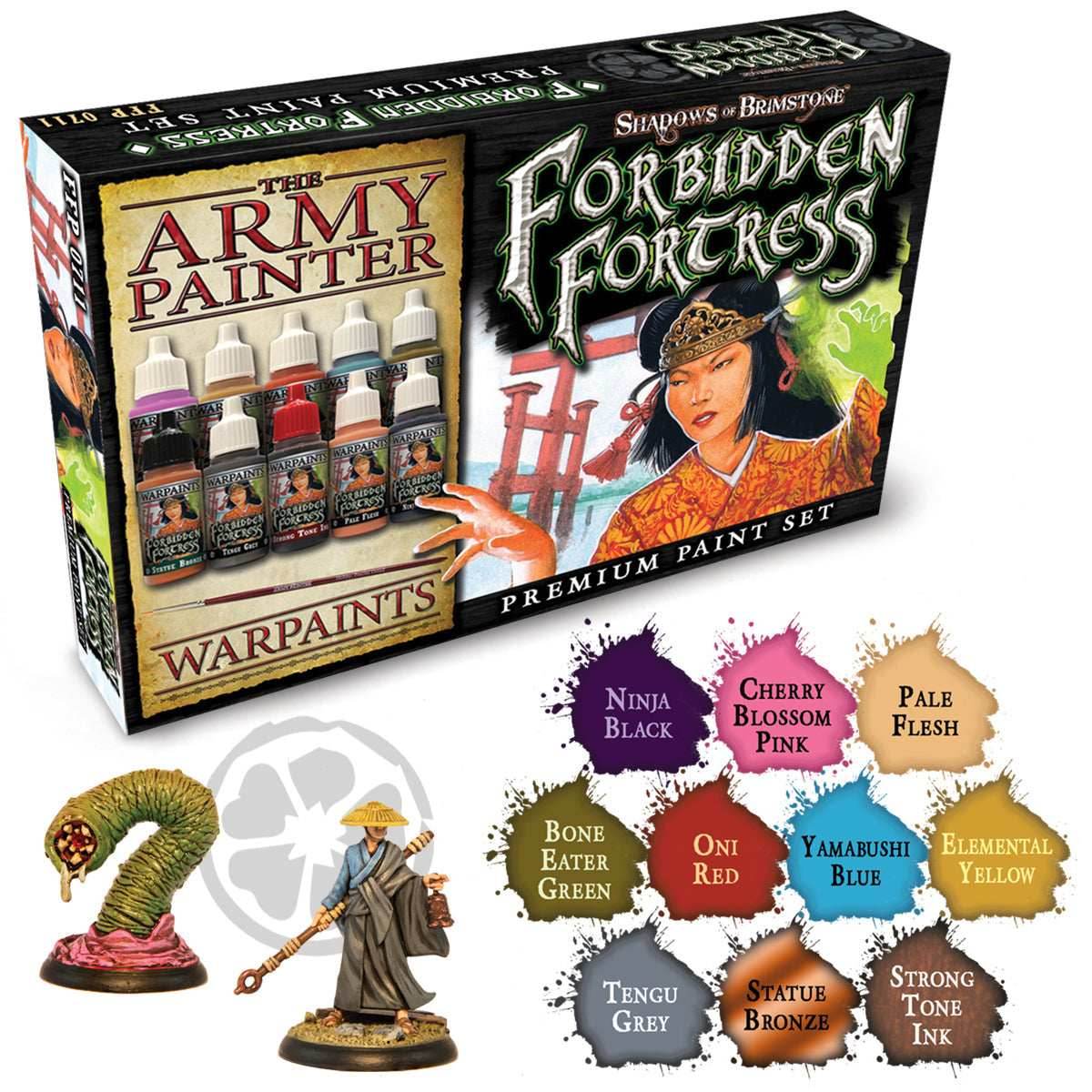 Shadows of Brimstone: Forbidden Fortress Paint Set #3 - 