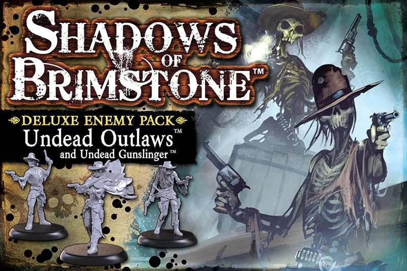 Shadows of Brimstone: Undead Outlaws Deluxe Enemy Pack - 