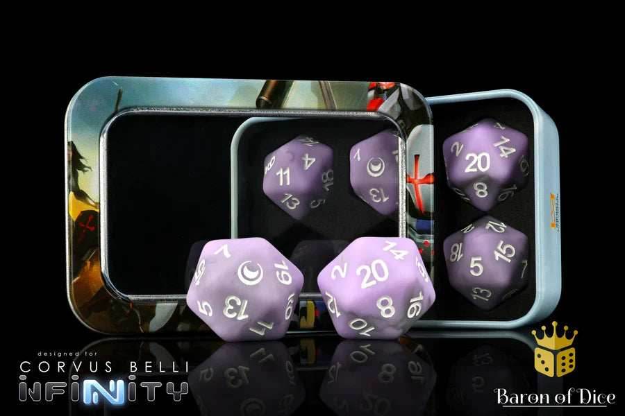 INFINITY: STEEL PHALANX, DICE SET - 