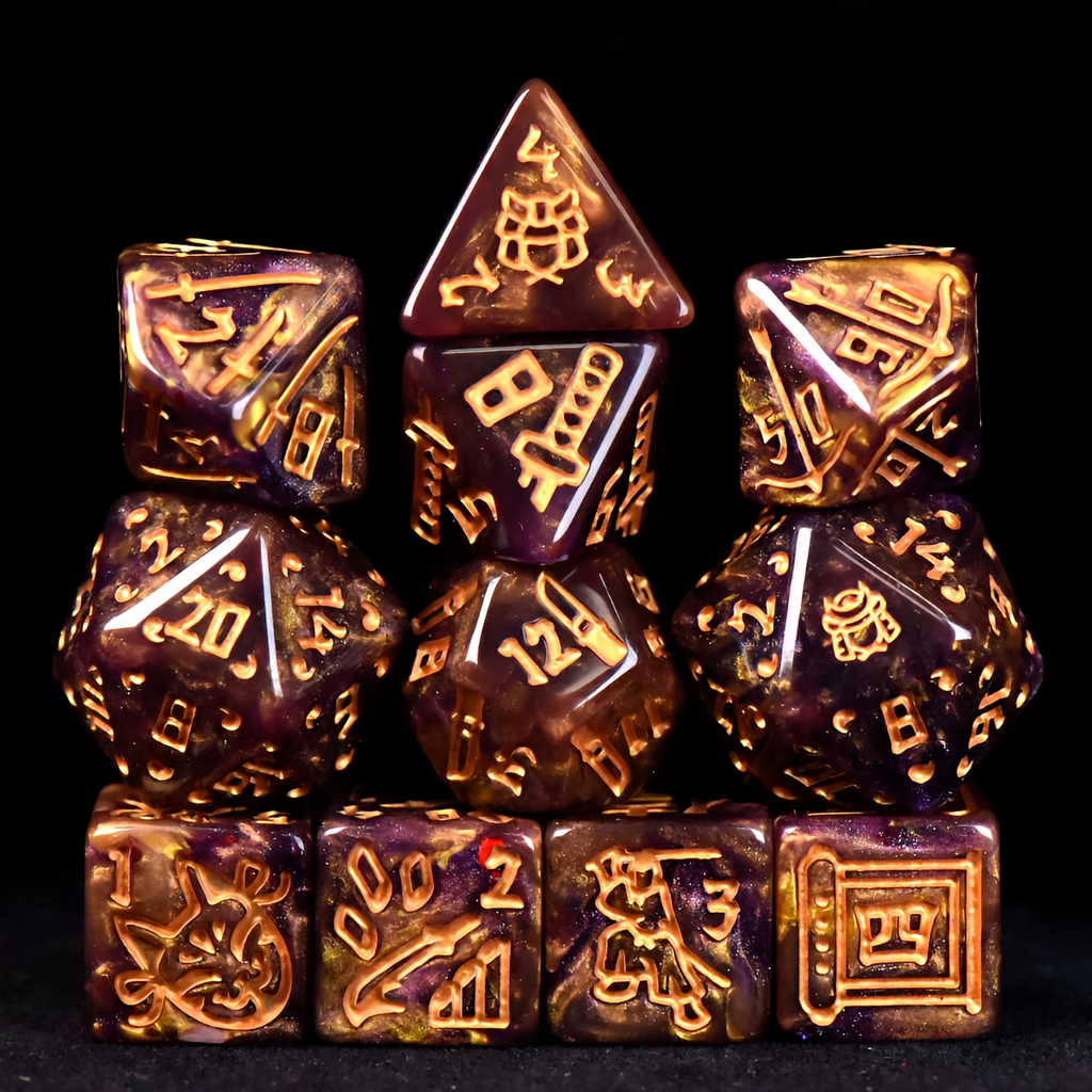 Samurai Soul Dice Set