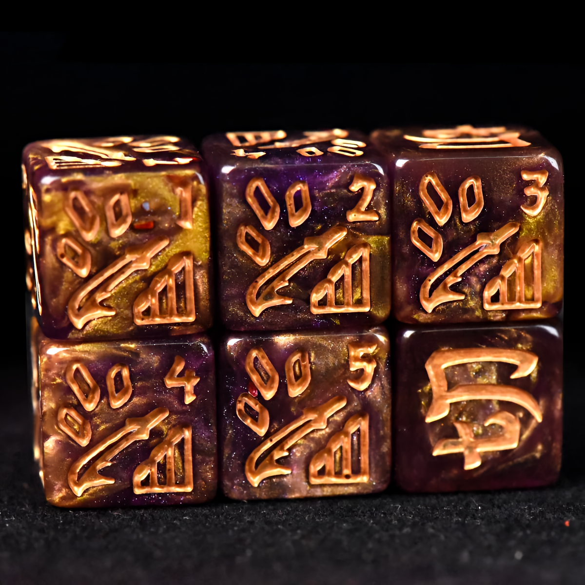 Samurai Soul Dice Set