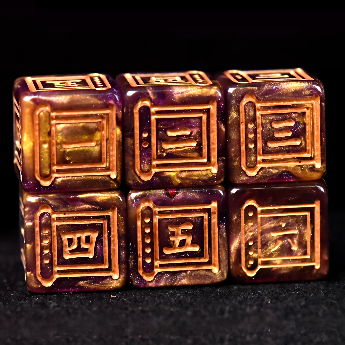 Samurai Soul Dice Set