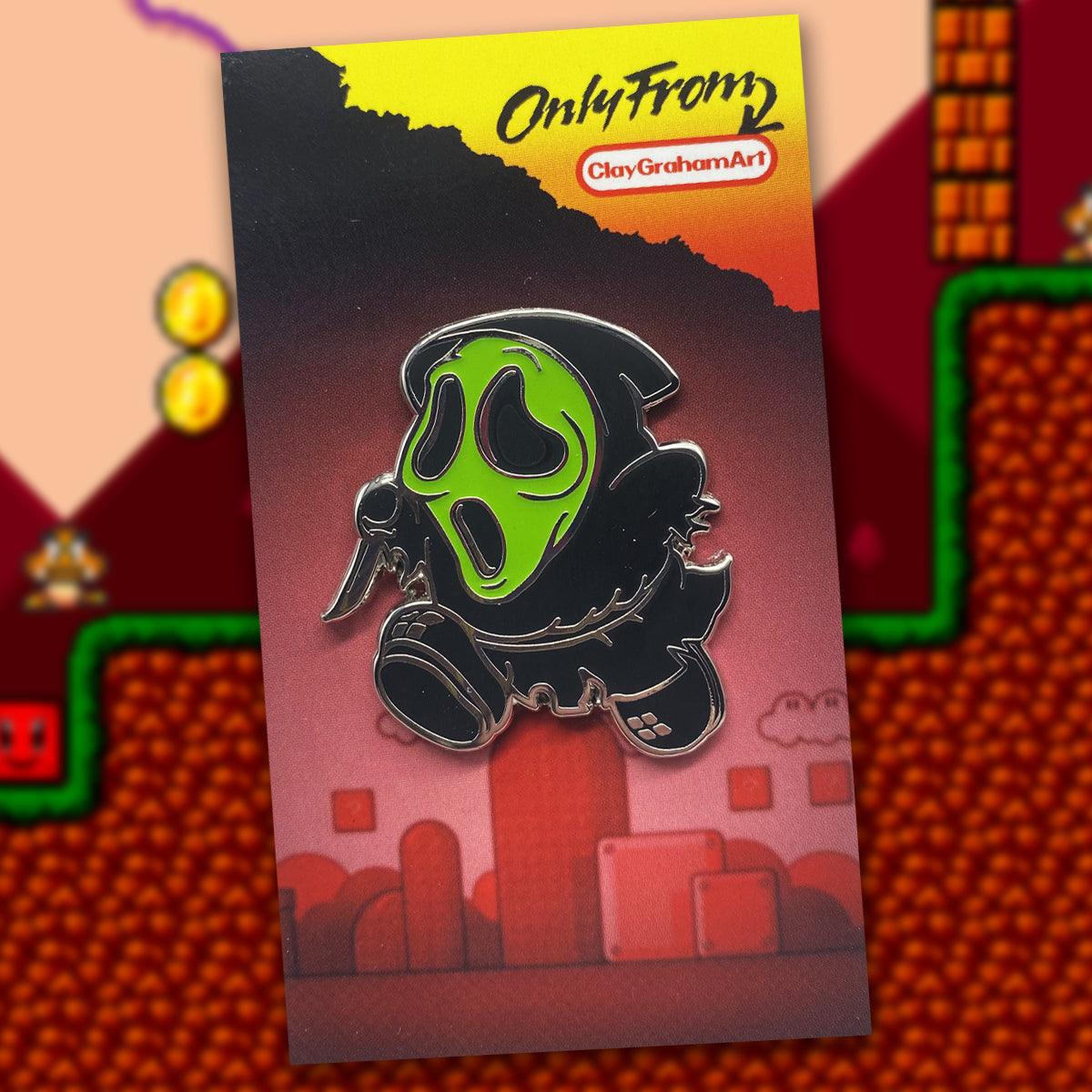 Die Guy 1.5" hard enamel pin