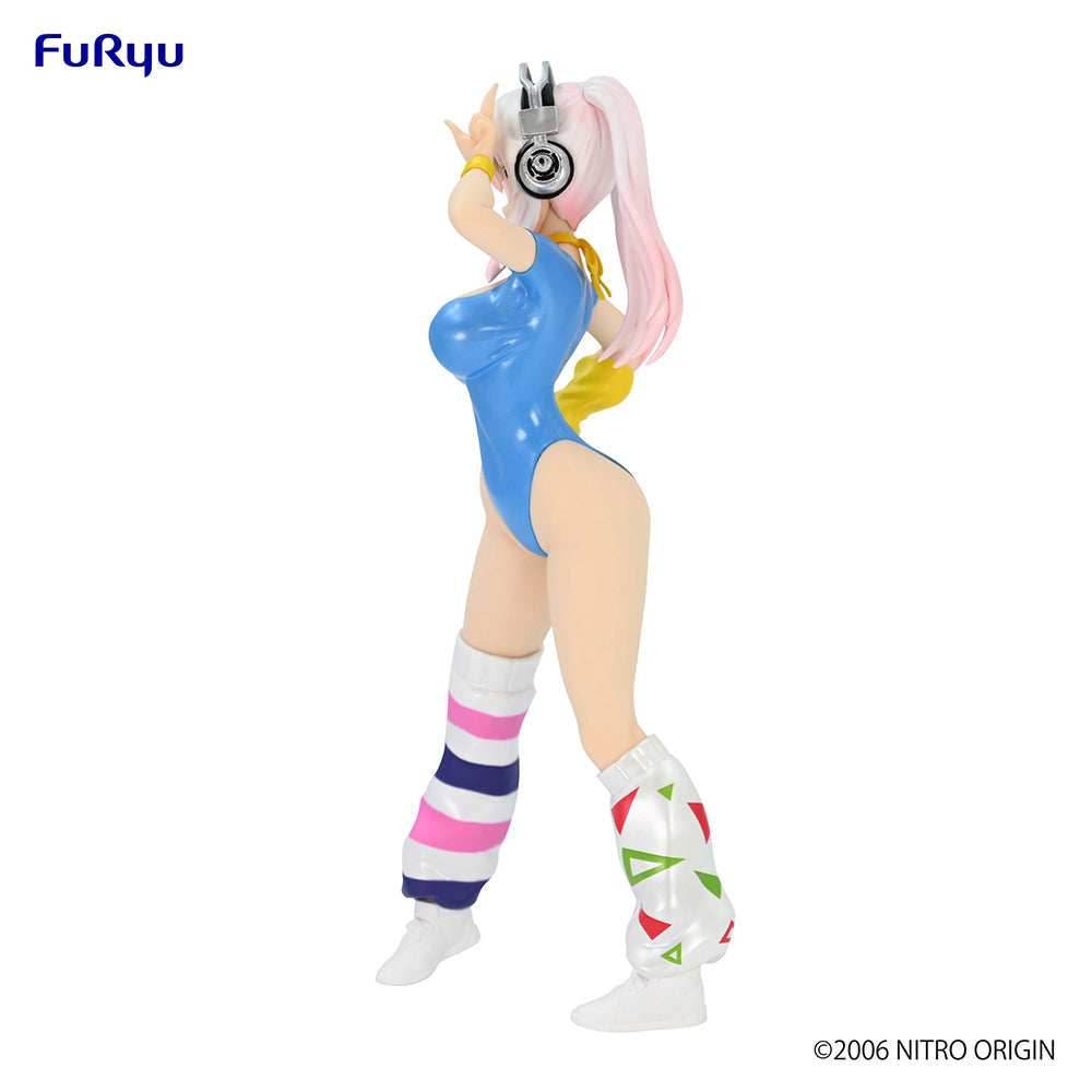 Super Sonico - Super Sonico 80's Blue Outfit Figure - 