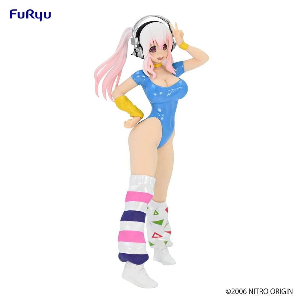 Super Sonico - Super Sonico 80's Blue Outfit Figure - 