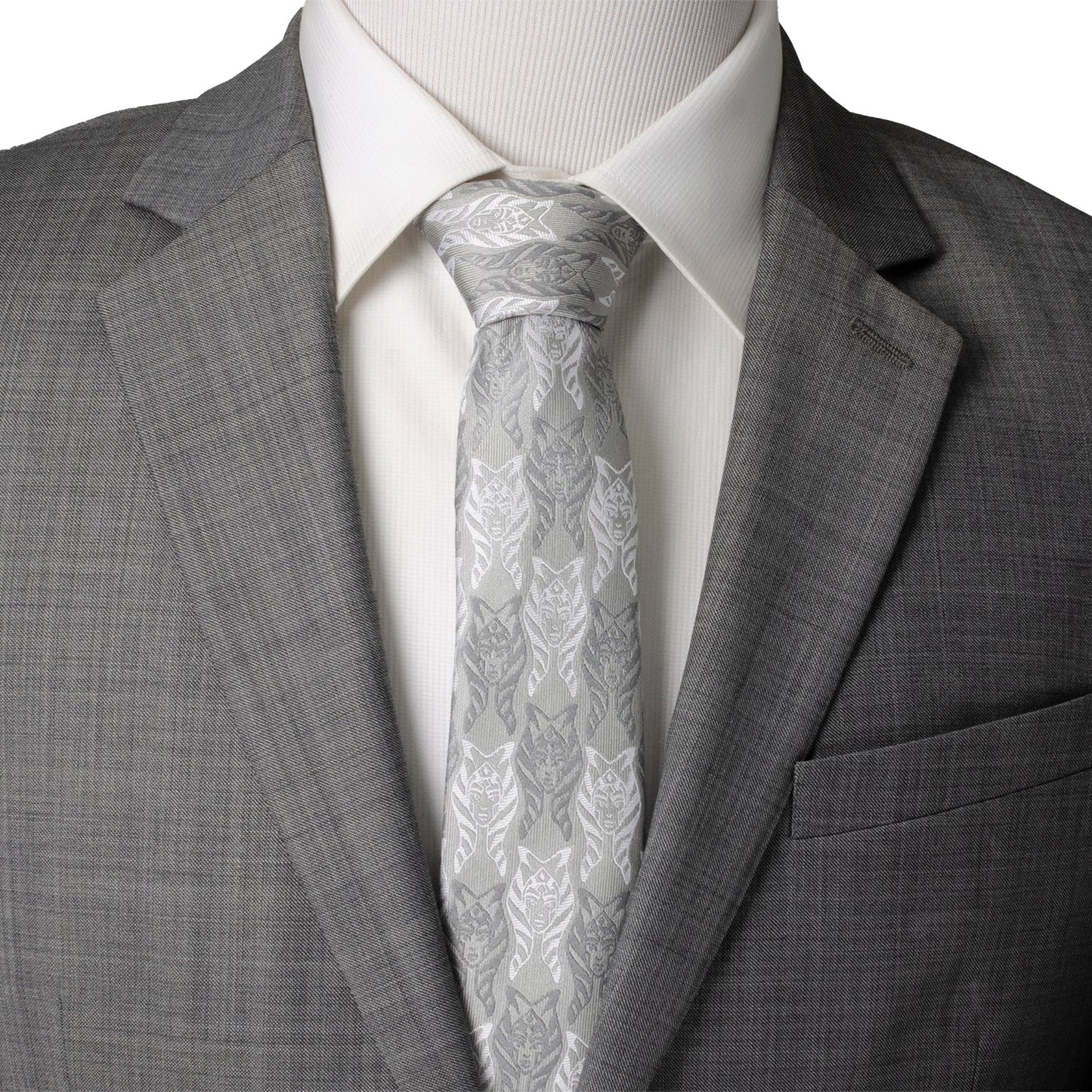 Star Wars Ahsoka Gray Men's Tie