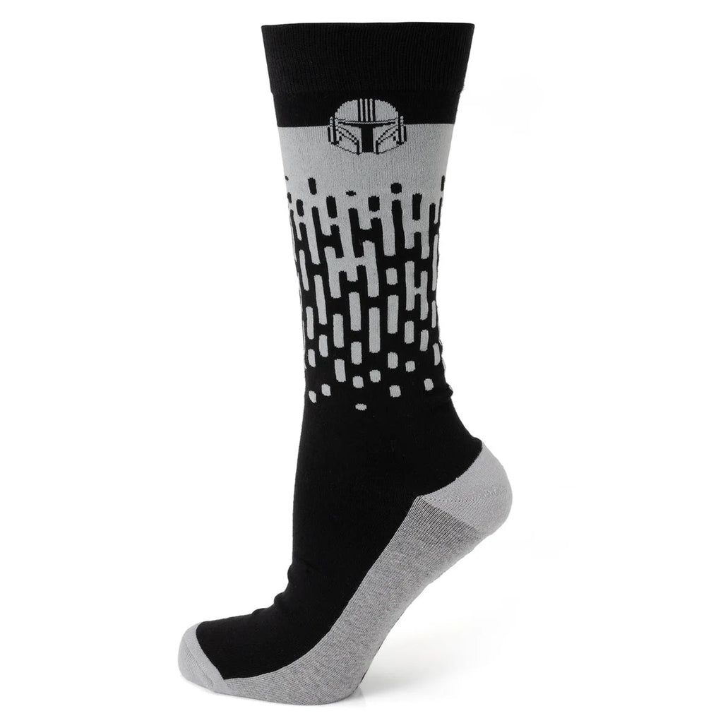 Star Wars Mandalorian "This Is The Way" Dress Socks and Lapel Pin Gift Set