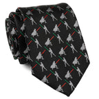 Star Wars Darth Vader and Luke Skywalker LIGHTSABER Battle Black Tie