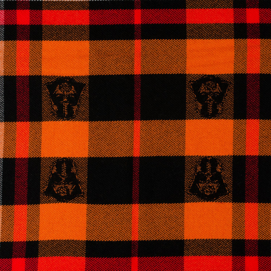Star Wars Darth Vader Black Tartan Scarf