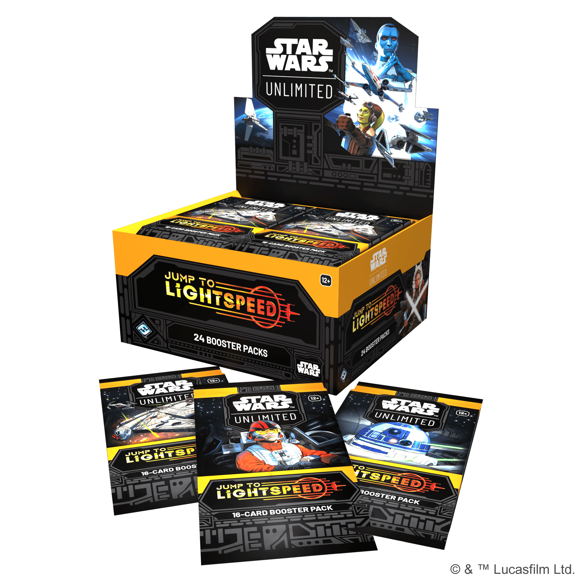 Star Wars: Unlimited - Jump to Lightspeed Booster Display - 