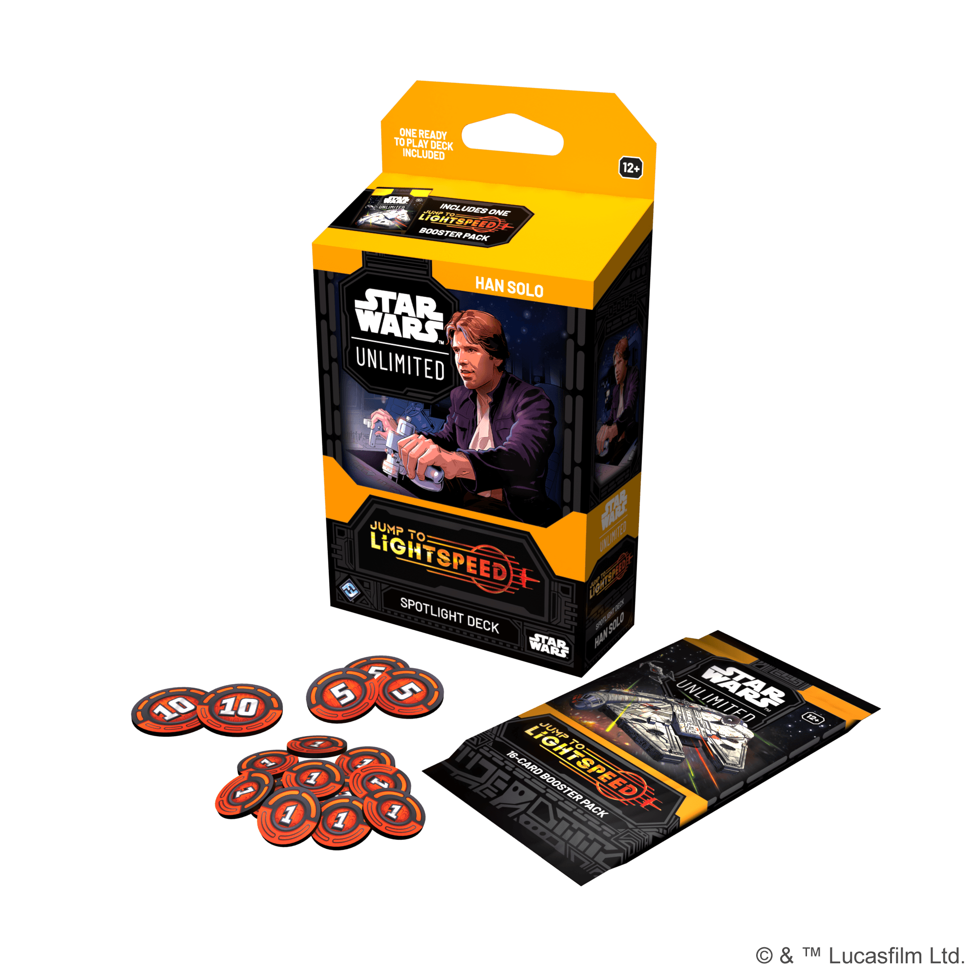 Star Wars: Unlimited - Jump to Lightspeed Spotlight Deck - Han Solo