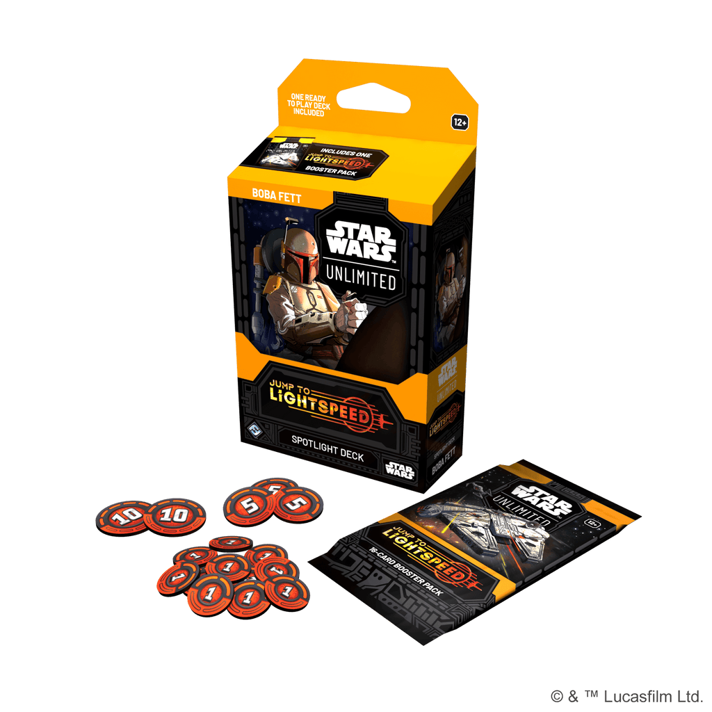 Star Wars: Unlimited - Jump to Lightspeed Spotlight Deck - Boba Fett