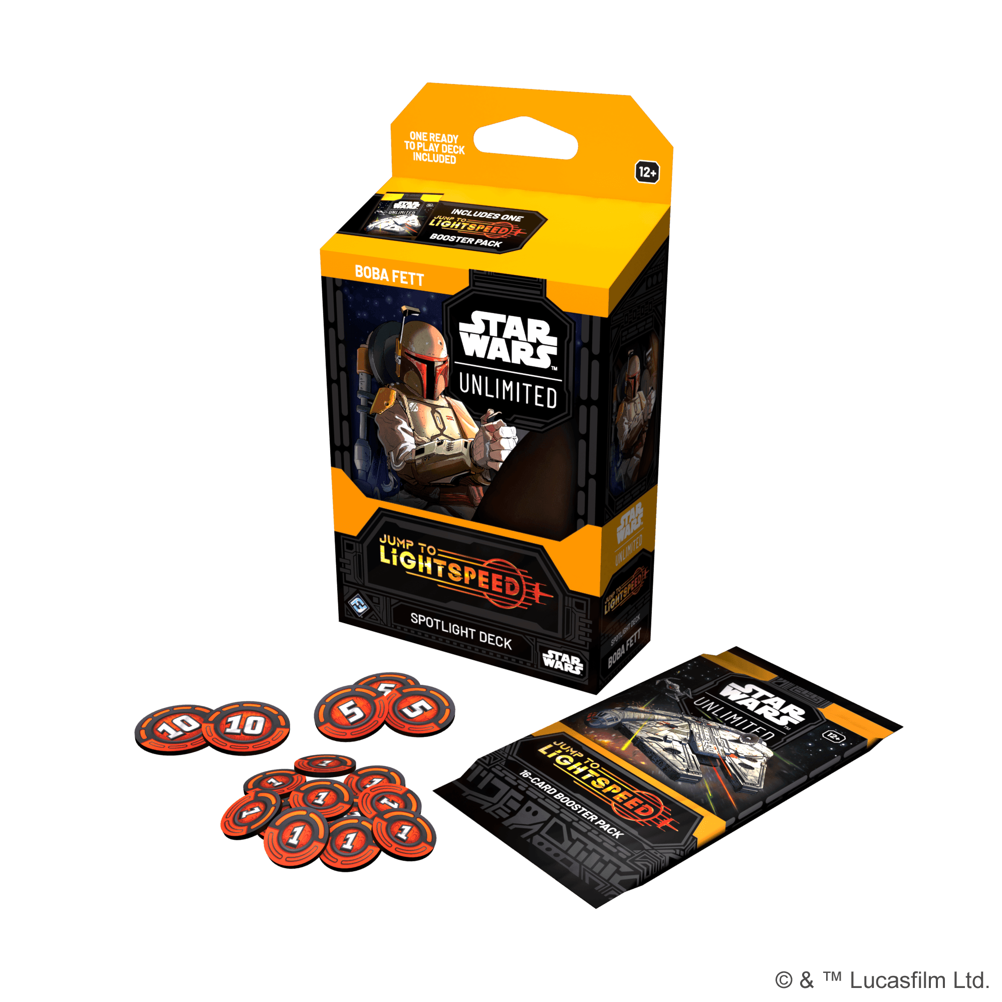 Star Wars: Unlimited - Jump to Lightspeed Spotlight Deck - Boba Fett