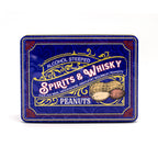 Spirits & Whisky Peanuts Men's Gift Tin – 3 Gourmet Flavors | Moonshine, Pale Ale & Bourbon Peanuts