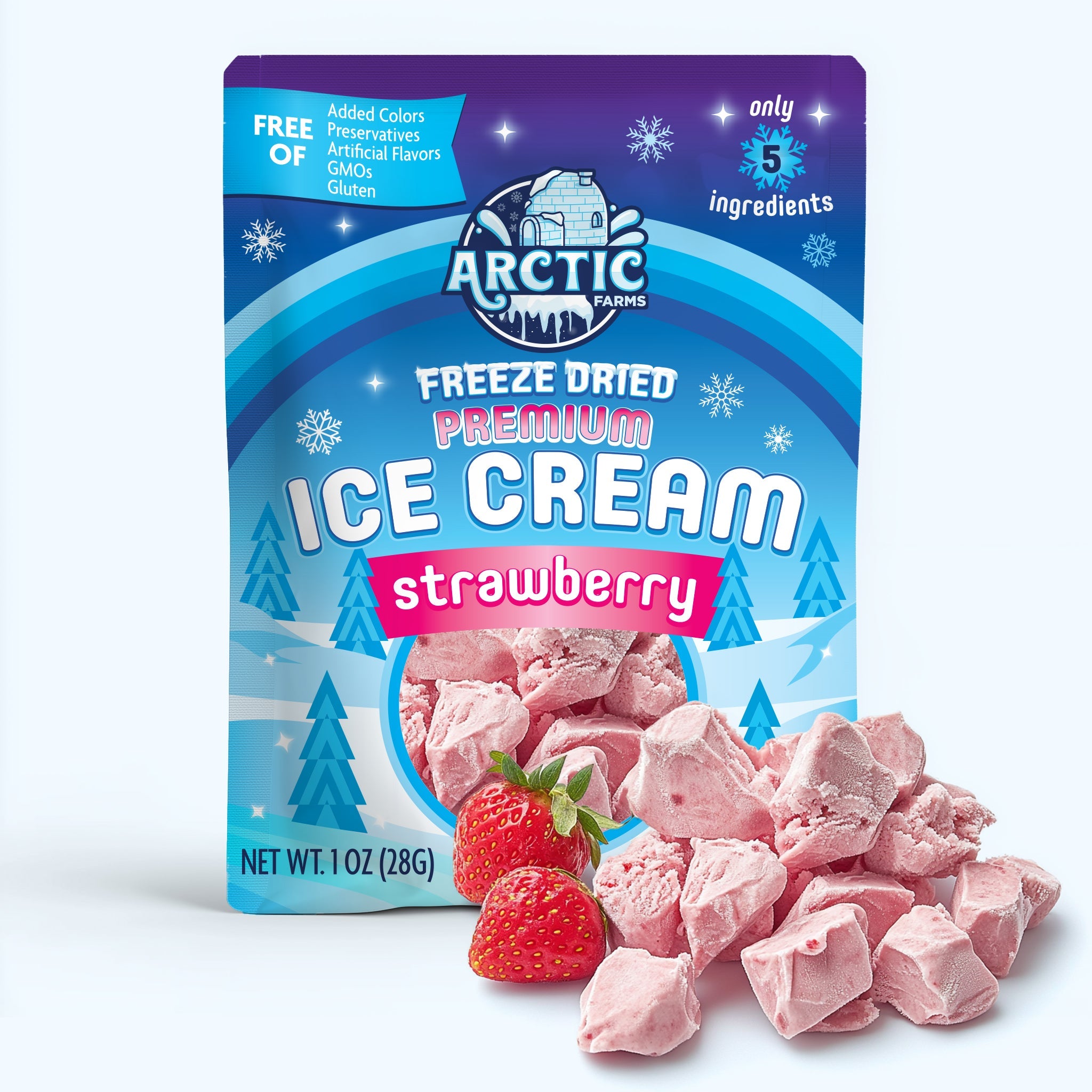 PREMIUM Freeze Dried Ice Cream * Only 5 Ingredients *