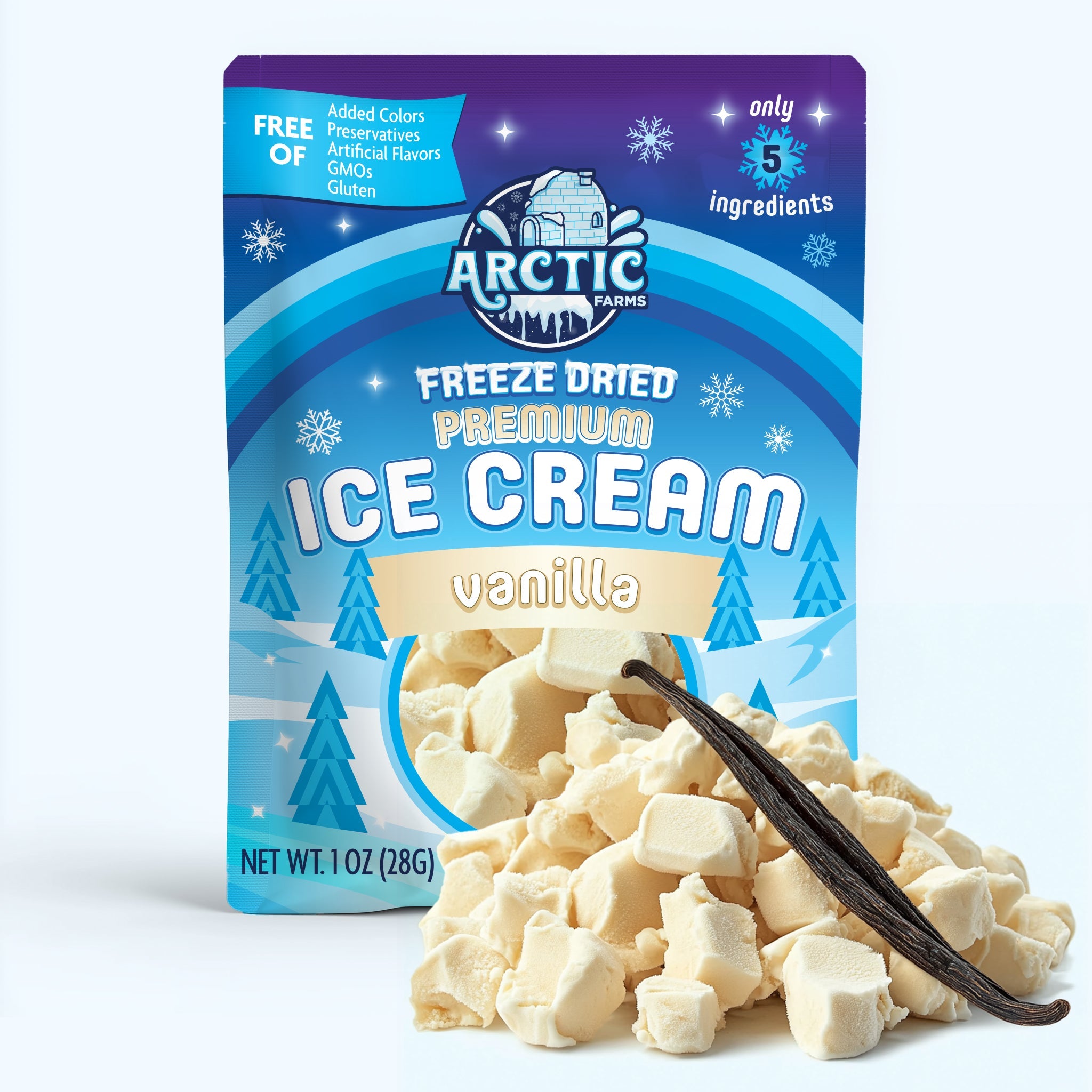 PREMIUM Freeze Dried Ice Cream * Only 5 Ingredients *