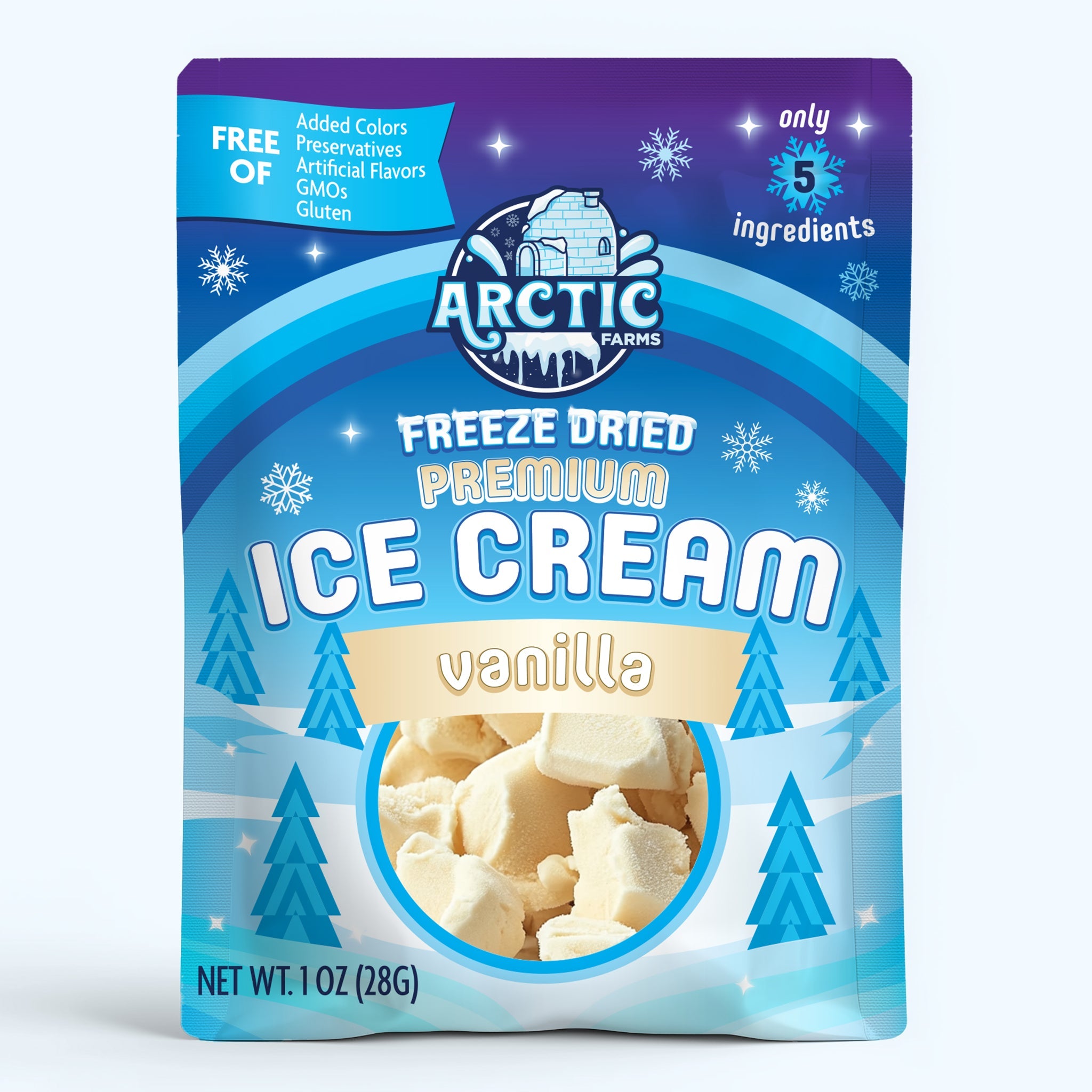 PREMIUM Freeze Dried Ice Cream * Only 5 Ingredients *