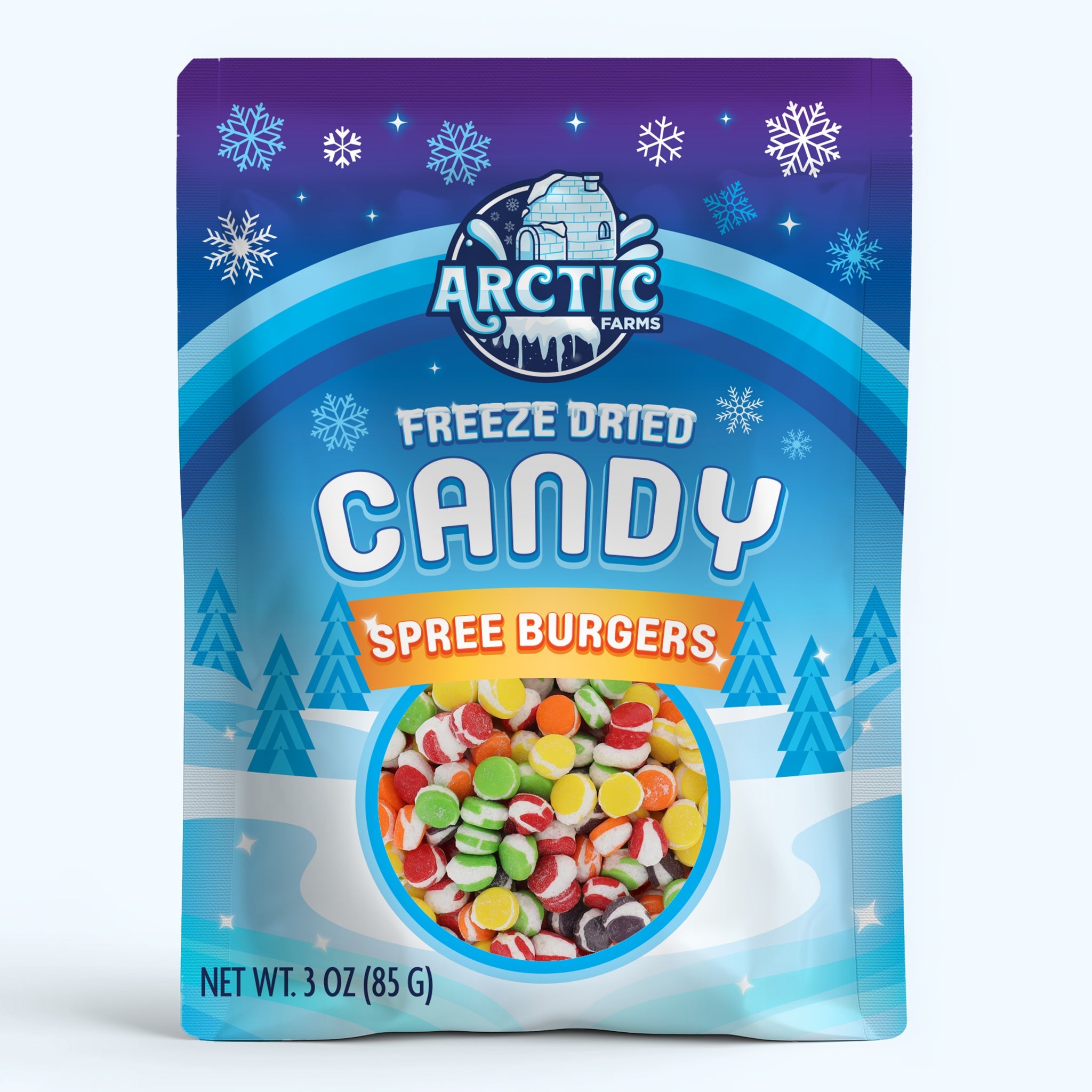 Freeze Dried Spree Burgers Candy