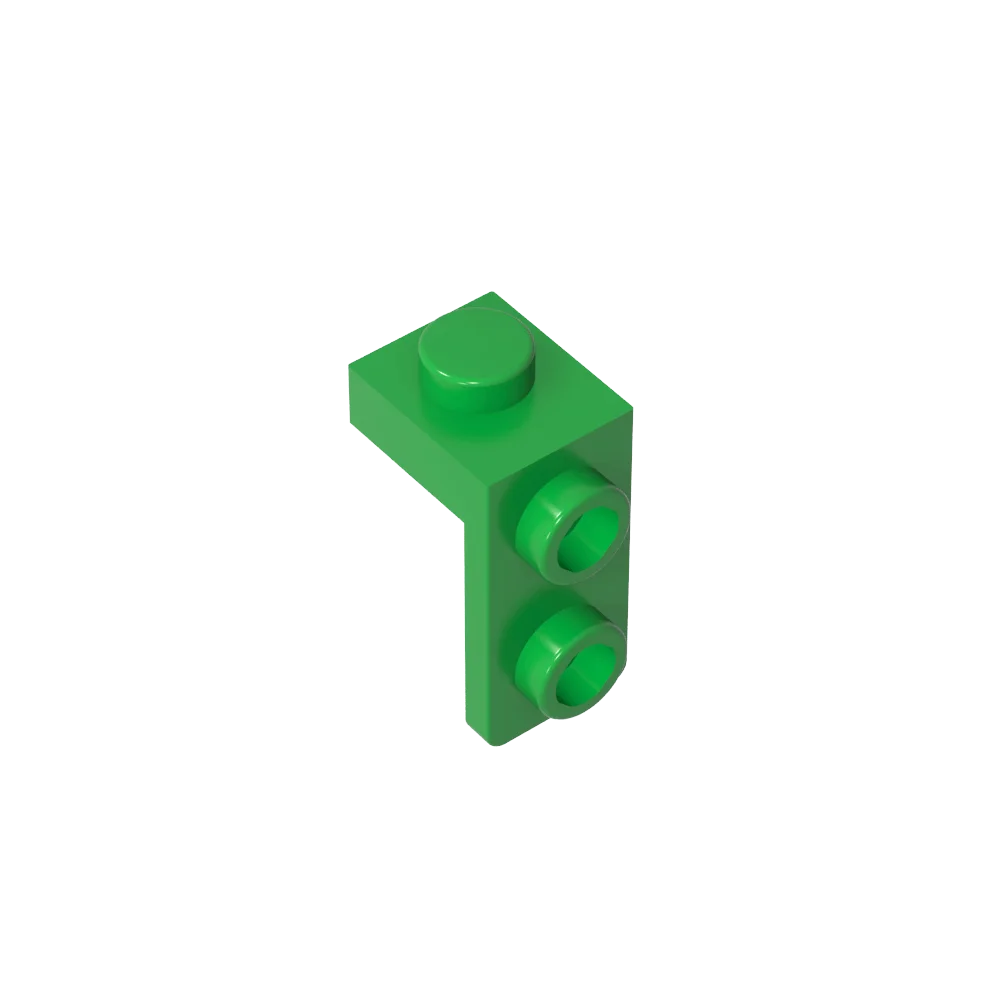Gobricks Bracket 1 x 1 - 1 x 2 | Compatible Building Block