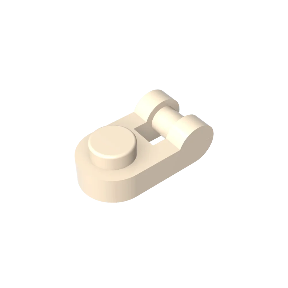 Gobricks GDS-1290 Plate Special 1 x 1 Rounded with Handle | Compatible Building Block for DIY