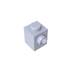 Gobricks GDS-635 BRICK 1X1 W. 1 KNOB | Single Side Bump Building Block Compatible with Lego 87087