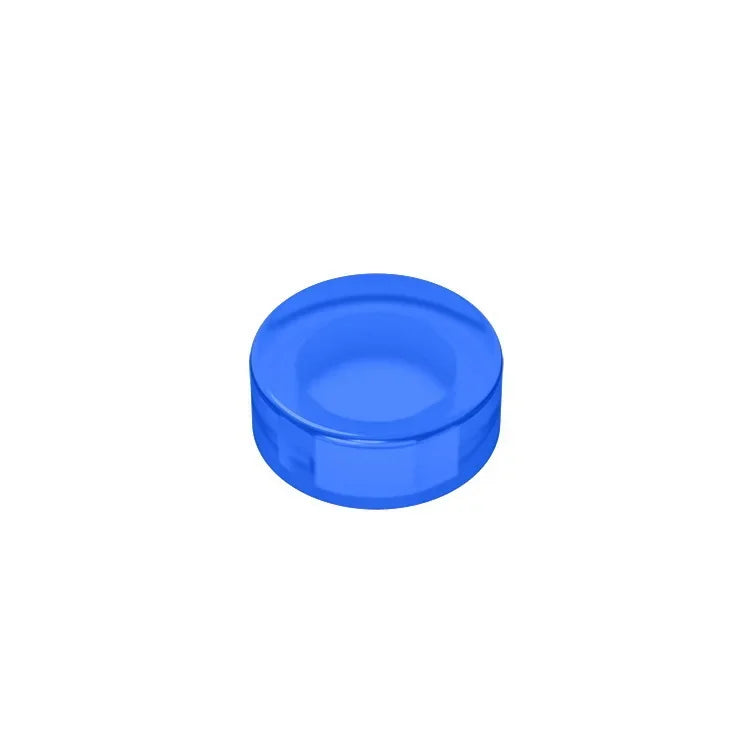 Gobricks GDS-612 Flat Tile 1x1 Round | Compatible Building Block