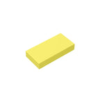 Gobricks GDS-566 Tile 1 x 2 with Groove | Compatible Building Block