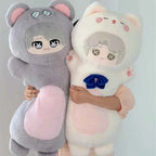 Long Cosplay Animal Plush Pillow – Giant Soft Character-Inspired Stuffed Toy