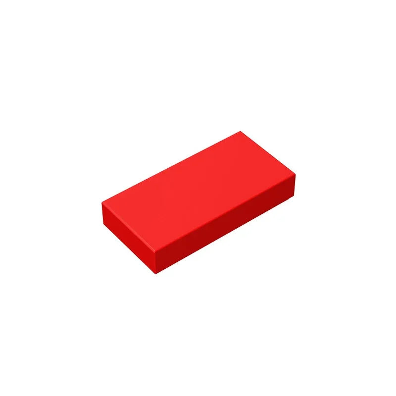 Gobricks GDS-566 Tile 1 x 2 with Groove | Compatible Building Block
