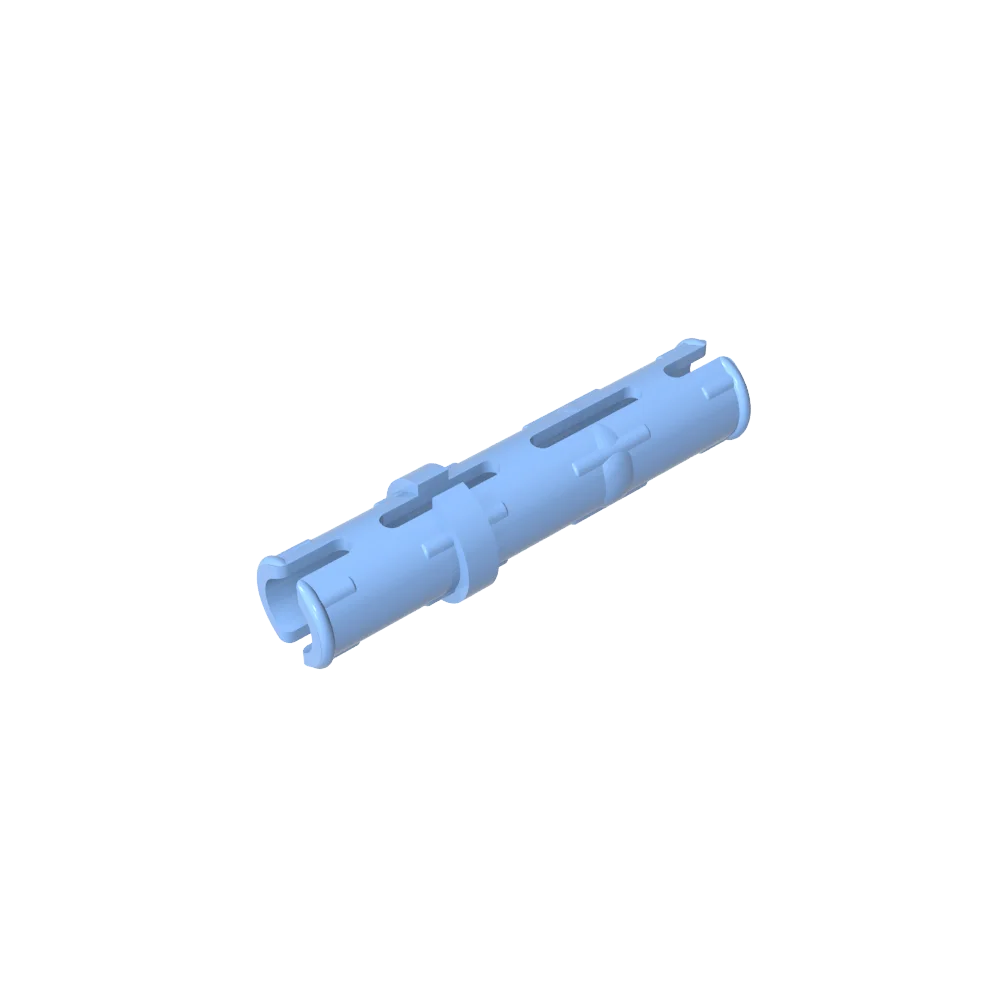 Gobricks GDS-888 Technical Pin 3L with Friction Ridges | Compatible with Lego 6558