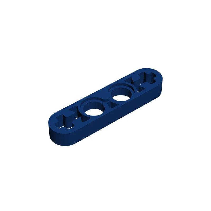 Gobricks GDS-690 Technical Liftarm Thin 1 x 4 with Axle Holes | Compatible Building Block Part 32449