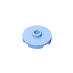 Gobricks GDS-1041 Tile Round 2x2 with Open Stud | Compatible Building Block for DIY Educational Kits