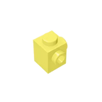 Gobricks GDS-1046 Modified Brick 1 x 1 with Studs on 2 Sides | Building Block for DIY