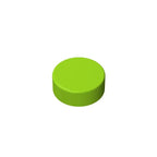 Gobricks GDS-612 Flat Tile 1x1 Round | Compatible Building Block