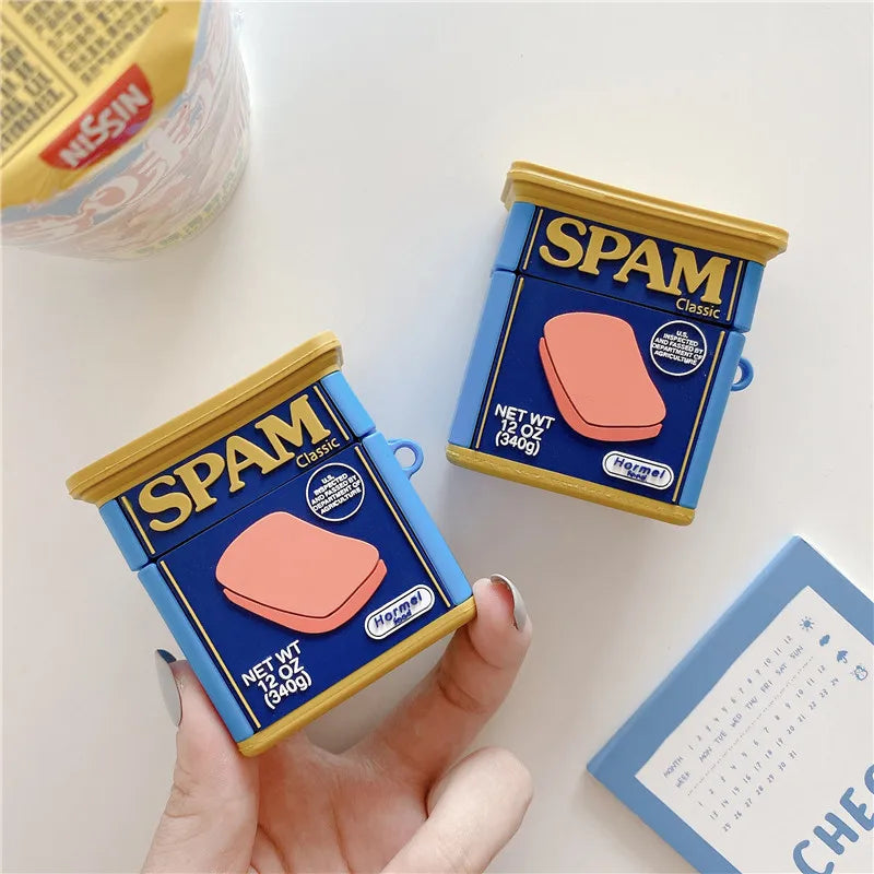 3D Cute Cartoon Creative Earphone Case For Airpods Pro 2 Snack Candy Silicone Soft Charging Box Cover For Airpods 1 2 4 3 2021