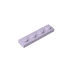 Gobricks GDS-504 Plate 1 x 4 | Compatible Building Block Pieces