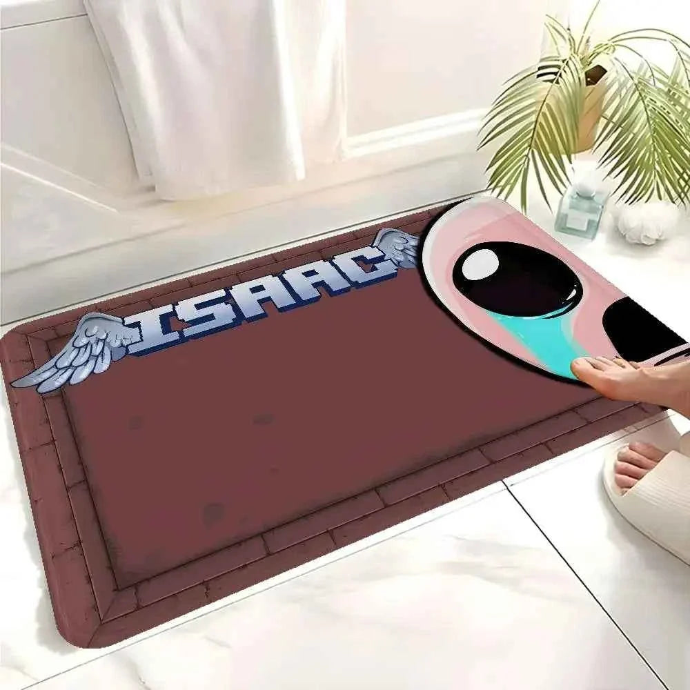 Pixel Game Entrance Floor Mat – Washable Non-Slip Area Rug for Bedroom and Living Room