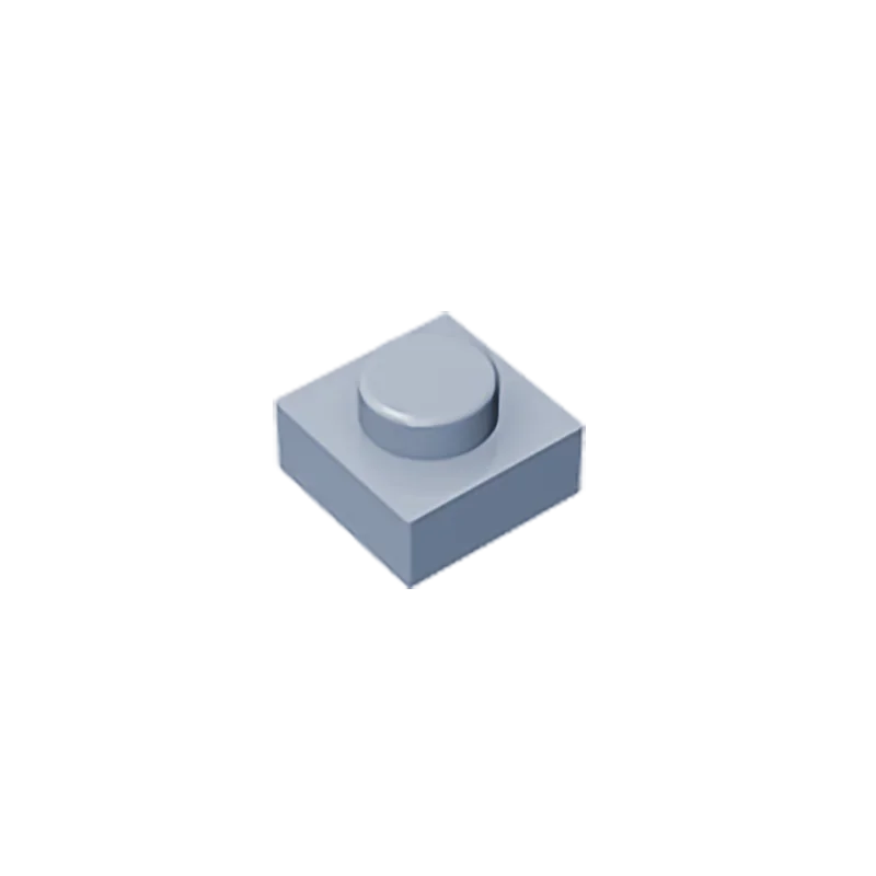 Gobricks GDS-501 Plate 1 x 1 | Compatible Building Blocks for DIY