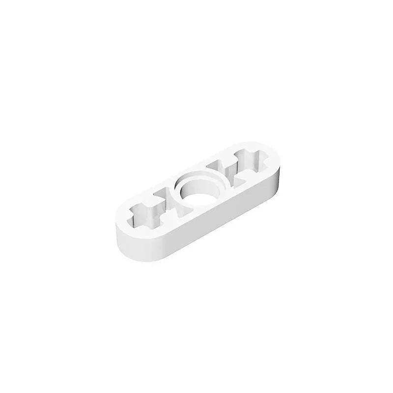 Gobricks GDS-689 Technical Liftarm Thin 1 x 3 | Building Block with Axle Holes Compatible with Lego 6632