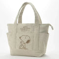 Snoopy Corduroy Tote Bag – Large Capacity Zipper Shoulder Bag